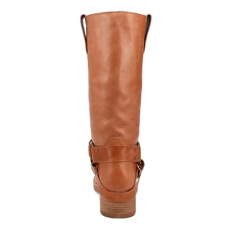 Dingo Mens Rip Block Heel Cowboy Boots