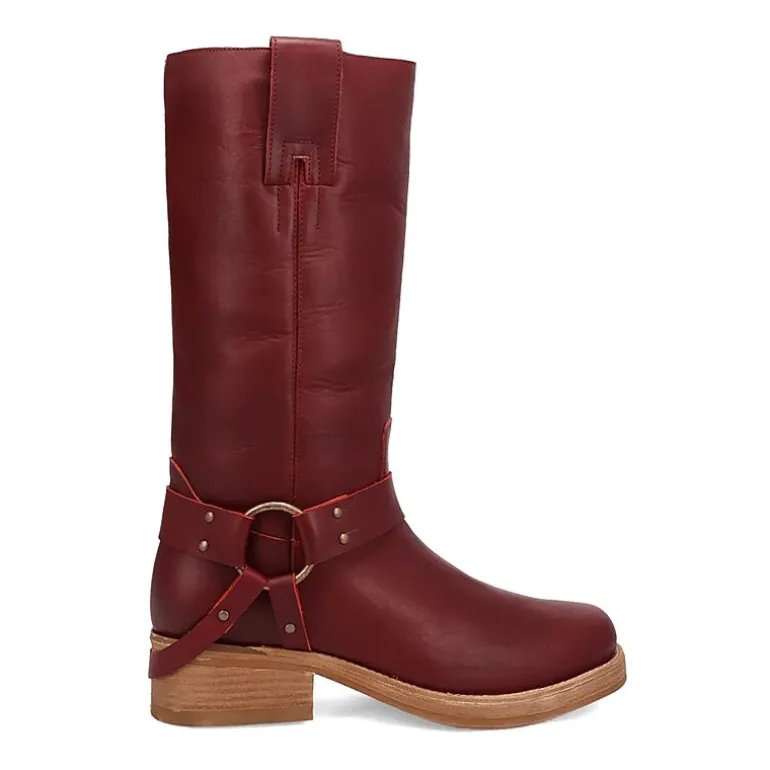 Dingo Mens Rip Block Heel Cowboy Boots