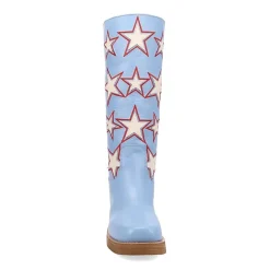Dingo Womens American Dream Block Heel Cowboy Boots