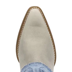 Dingo Womens Blue Jean Baby Block Heel Cowboy Boots