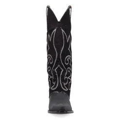 Dingo Womens Blue Jean Baby Block Heel Cowboy Boots