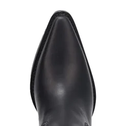 Dingo Womens Burnin' Love Leather Boot Block Heel Cowboy Boots