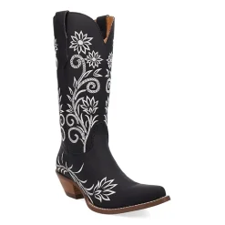 Dingo Womens Buttercup Block Heel Cowboy Boots