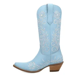 Dingo Womens Buttercup Block Heel Cowboy Boots