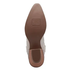 Dingo Womens Cobra Kiss Leather Bootie Block Heel Cowboy Boots