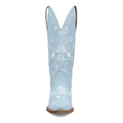 Dingo Womens Love Bug Leather Stacked Heel Cowboy Boots