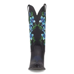Dingo Womens Posie Leather Boot Block Heel Cowboy Boots