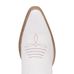 Dingo Womens Posie Leather Boot Block Heel Cowboy Boots