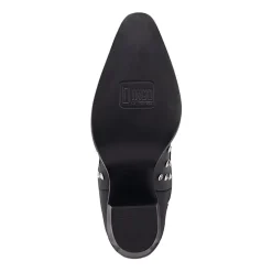 Dingo Womens Show Pony Leather Boot Block Heel Cowboy Boots