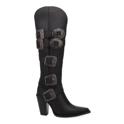 Dingo Womens Spurwest Block Heel Cowboy Boots