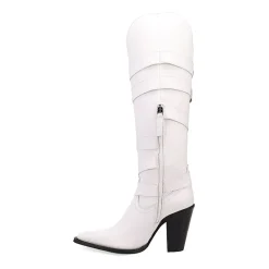 Dingo Womens Spurwest Block Heel Cowboy Boots