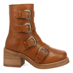 Dingo Womens Topanga Block Heel Cowboy Boots