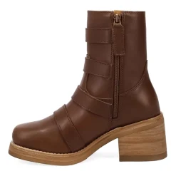 Dingo Womens Topanga Block Heel Cowboy Boots