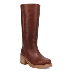Dingo Womens Vagabond Stacked Heel Cowboy Boots