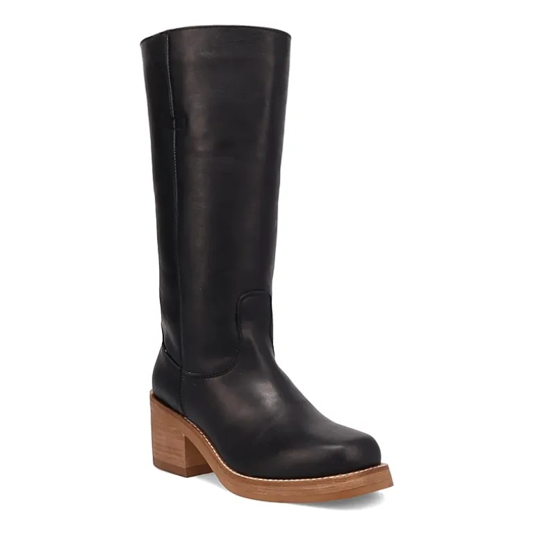 Dingo Womens Vagabond Stacked Heel Cowboy Boots