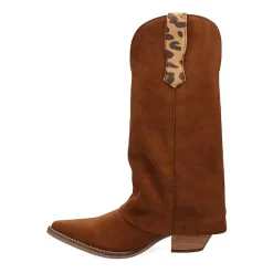 Dingo Womens Wild Thang Block Heel Cowboy Boots