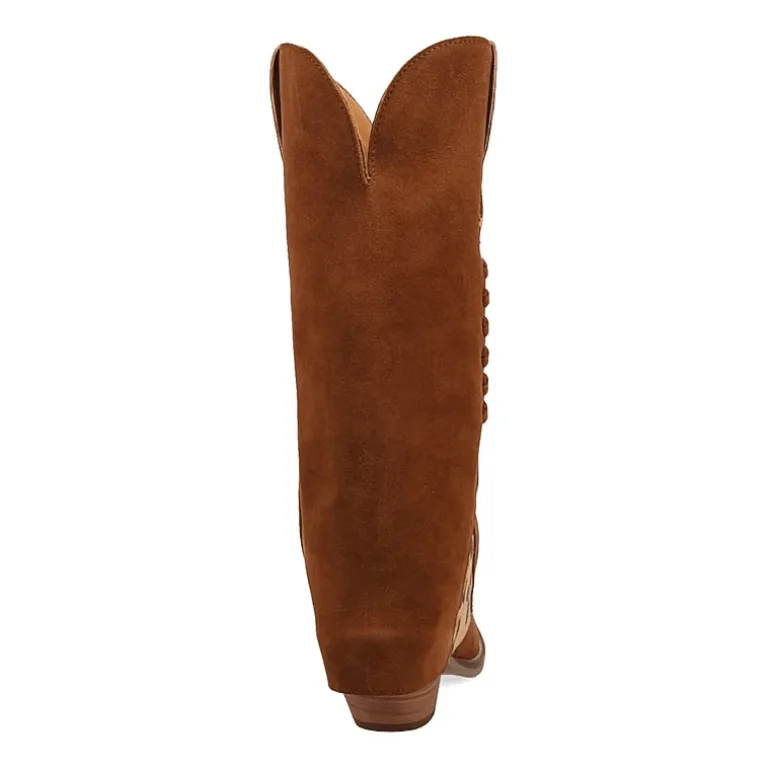 Dingo Womens Wild Thang Block Heel Cowboy Boots
