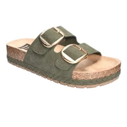 Dirty Laundry Tunder Womens Adjustable Strap Footbed Sandals