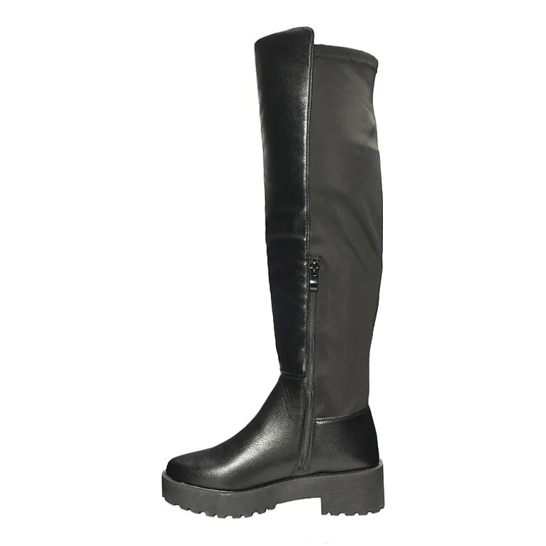 Dirty Laundry Womens Maybellene Chunky Heel Over the Knee Boots