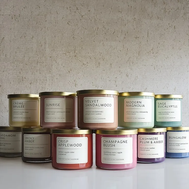 Distant Lands Cardamom Chai 3-Wick Scented Jar Candle