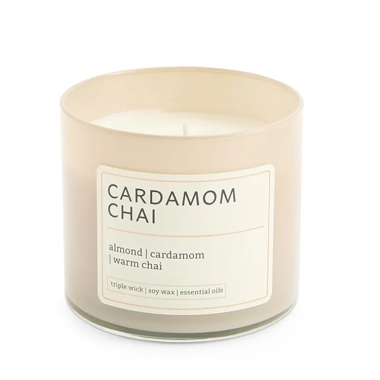 Distant Lands Cardamom Chai 3-Wick Scented Jar Candle