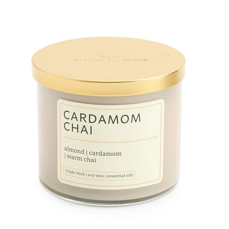 Distant Lands Cardamom Chai 3-Wick Scented Jar Candle