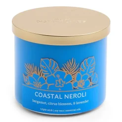 Distant Lands 14oz Coastal Neroli 3-Wick Scented Jar Candle
