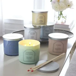 Distant Lands 14oz Creme Brulee 3-Wick Scented Jar Candle