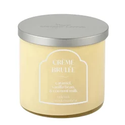 Distant Lands 14oz Creme Brulee 3-Wick Scented Jar Candle