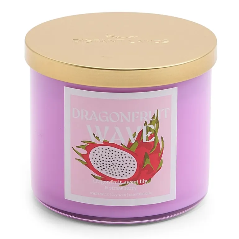 Distant Lands 14oz Dragonfruit Wave 3-Wick Scented Jar Candle