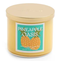 Distant Lands 14oz Pinapple Oasis 3-Wick Scented Jar Candle