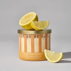 Distant Lands 14oz Sunshine Squeeze 3-Wick Scented Jar Candle