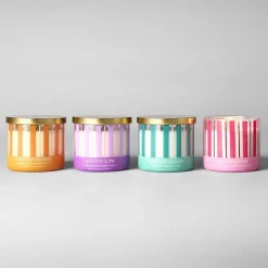 Distant Lands 14oz Sunshine Squeeze 3-Wick Scented Jar Candle