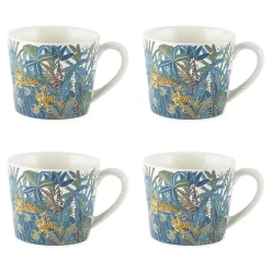 Distant Lands Tiger Stoneware Coffee Mug