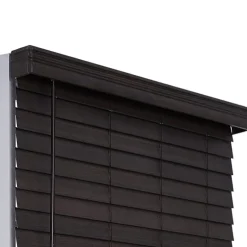 Distressed 2 1/2" Cut-To-Width Cordless Faux Wood Blind