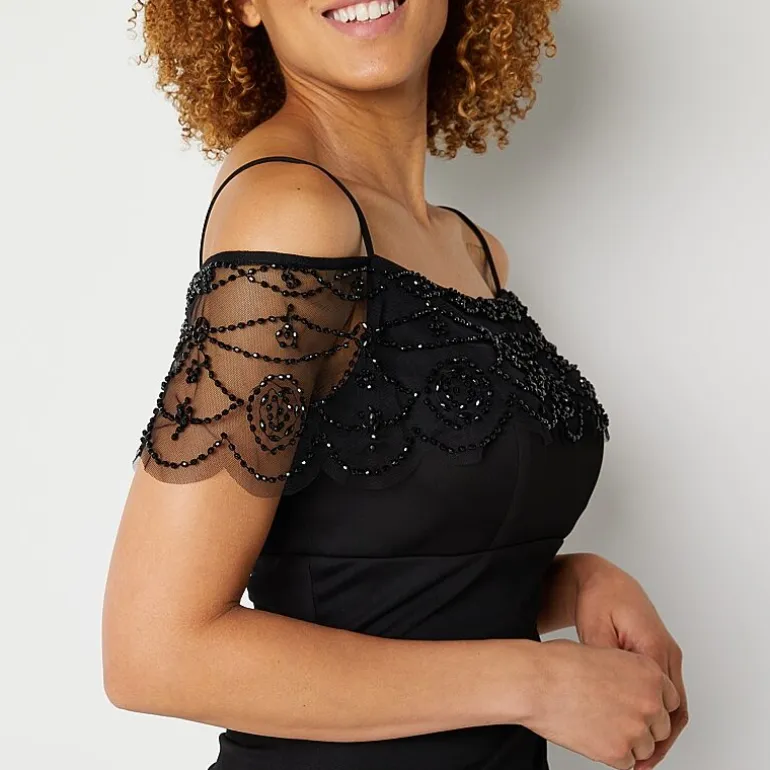 DJ Jaz Sleeveless Embellished Sheath Dress