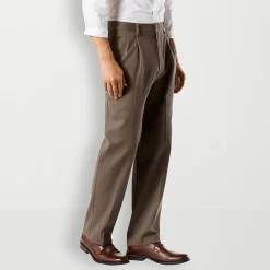 Dockers Easy Khaki With Stretch Mens Comfort Waistband Classic Fit Pleated Pant