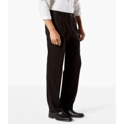 Dockers Easy Khaki With Stretch Mens Comfort Waistband Classic Fit Pleated Pant