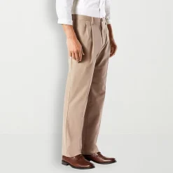 Dockers Easy Khaki With Stretch Mens Comfort Waistband Classic Fit Pleated Pant