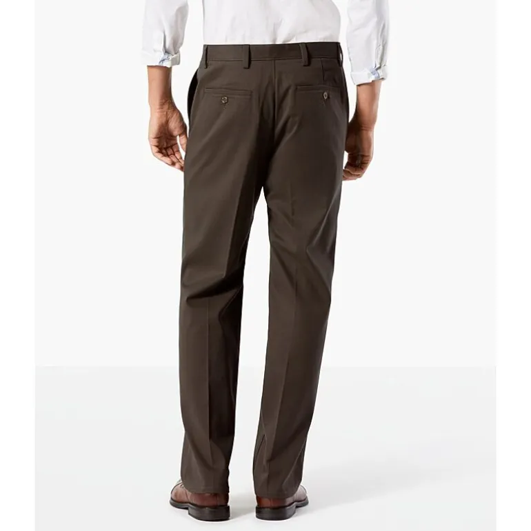 Dockers Easy Khaki With Stretch Mens Comfort Waistband Classic Fit Pleated Pant