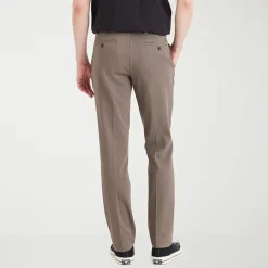 Dockers Easy Khaki With Stretch Mens Straight Fit Flat Front Pant