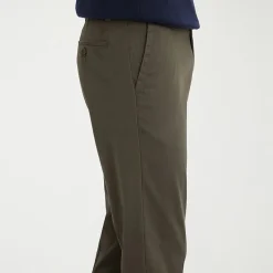 Dockers Easy Khaki With Stretch Mens Straight Fit Flat Front Pant