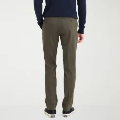 Dockers Easy Khaki With Stretch Mens Straight Fit Flat Front Pant