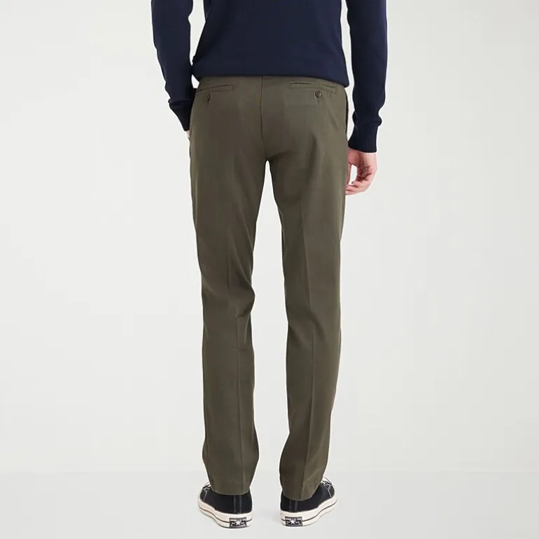 Dockers Easy Khaki With Stretch Mens Straight Fit Flat Front Pant
