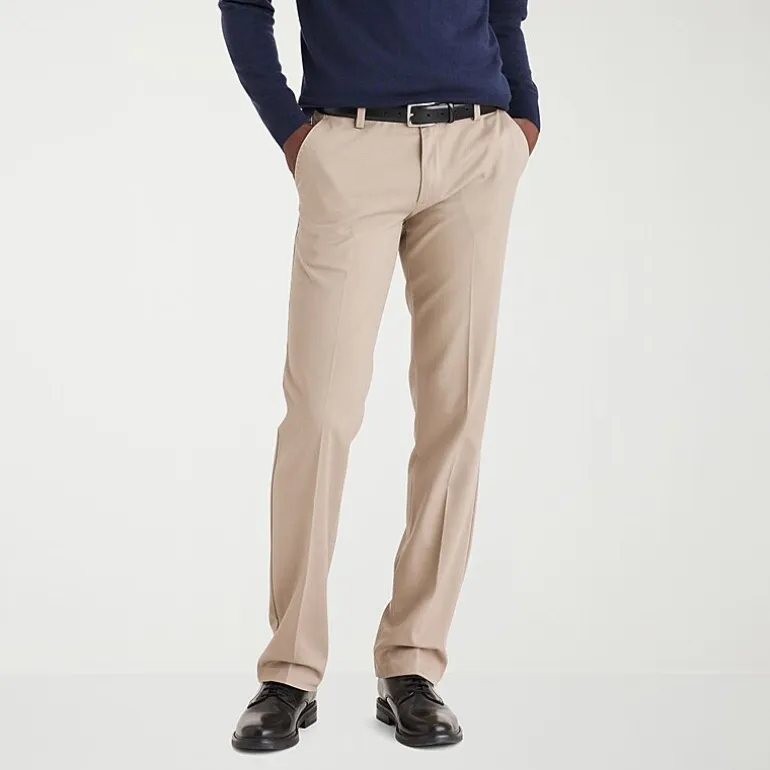 Dockers Easy Khaki With Stretch Mens Straight Fit Flat Front Pant