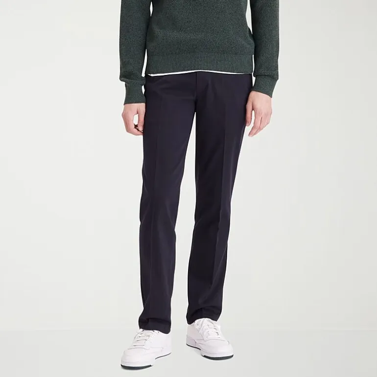 Dockers Easy Khaki With Stretch Mens Straight Fit Flat Front Pant