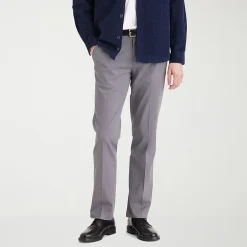 Dockers Easy Khaki With Stretch Mens Straight Fit Flat Front Pant