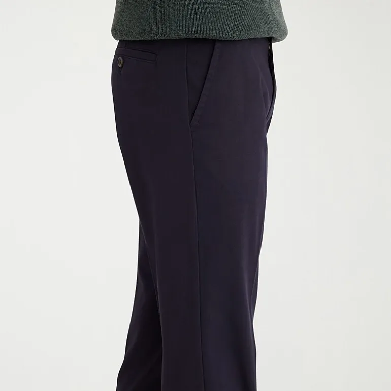 Dockers Easy Khaki With Stretch Mens Straight Fit Flat Front Pant