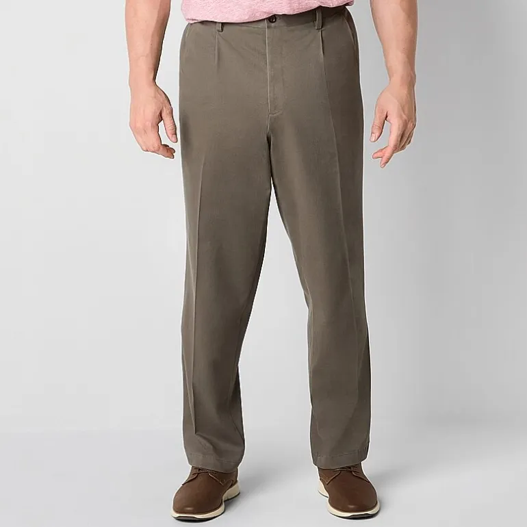 Dockers Easy Khaki With Stretch Mens Classic Fit Big and Tall Flat Front Pant