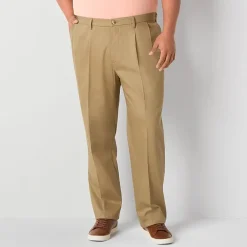 Dockers Easy Khaki With Stretch Mens Classic Fit Big and Tall Flat Front Pant